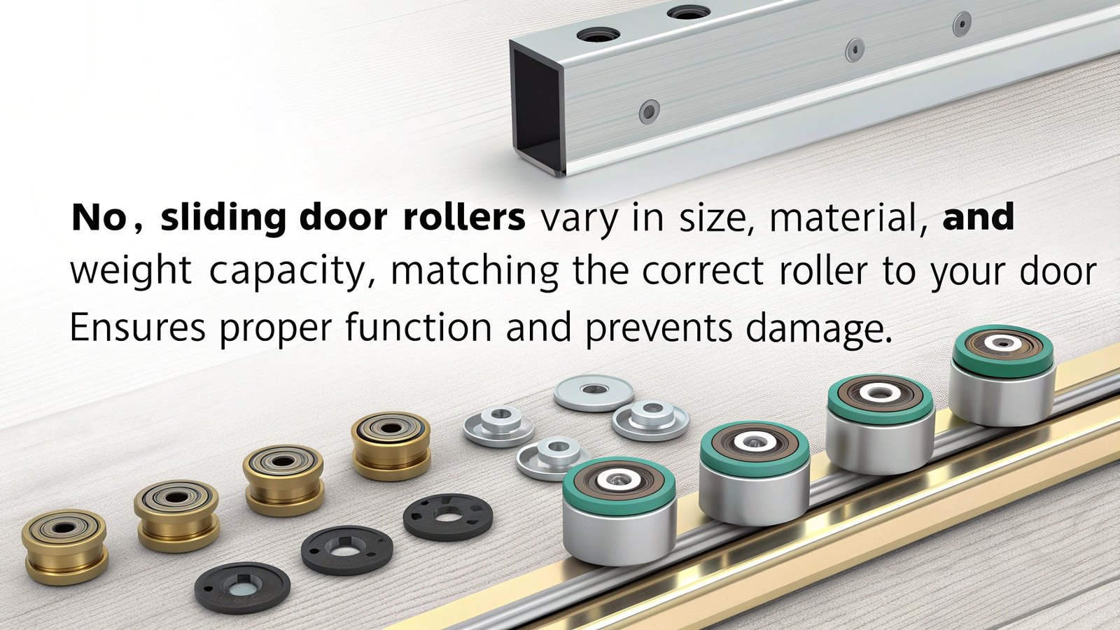 Different Sliding Door Rollers