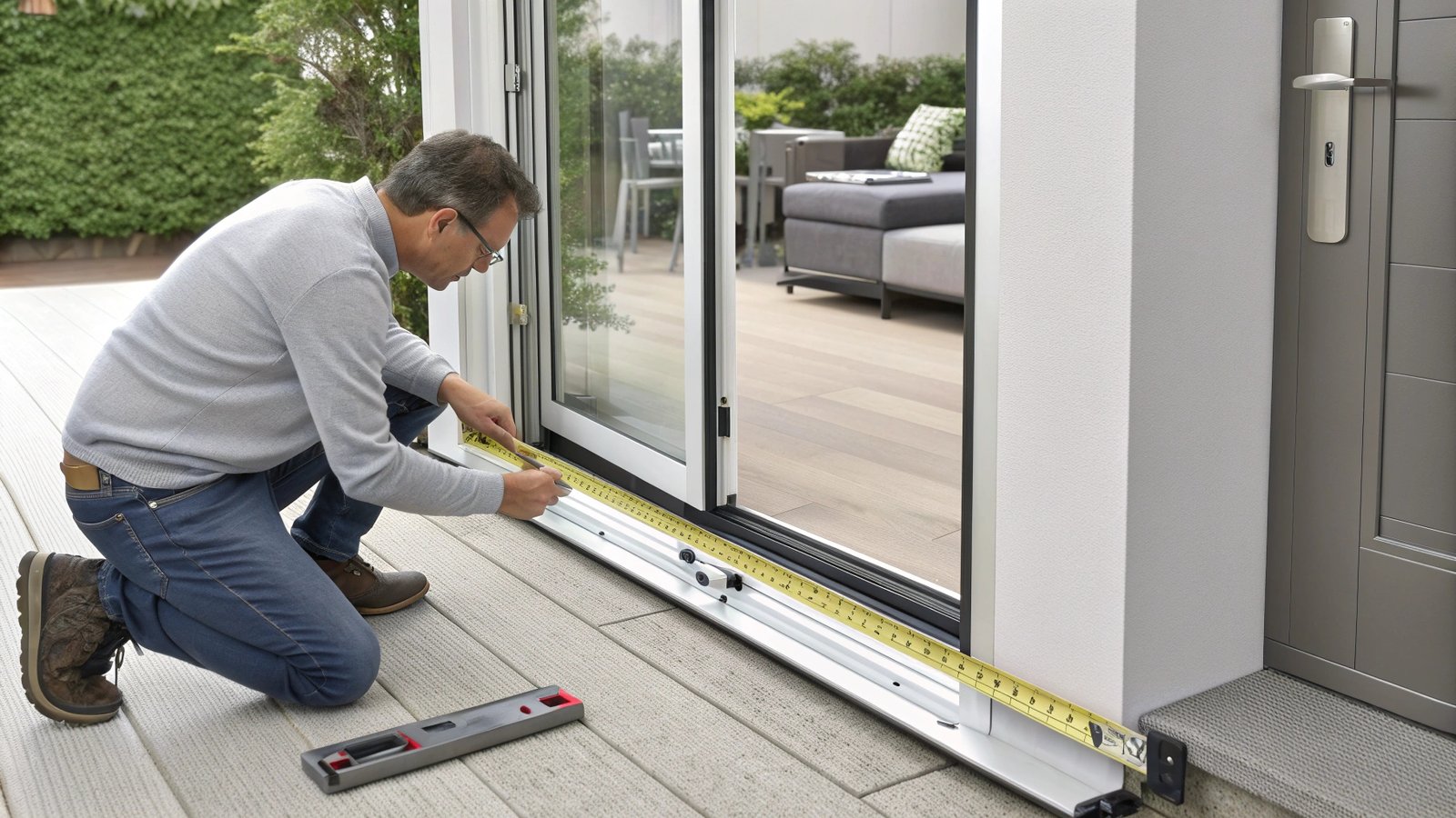 Measuring Sliding Door Rollers