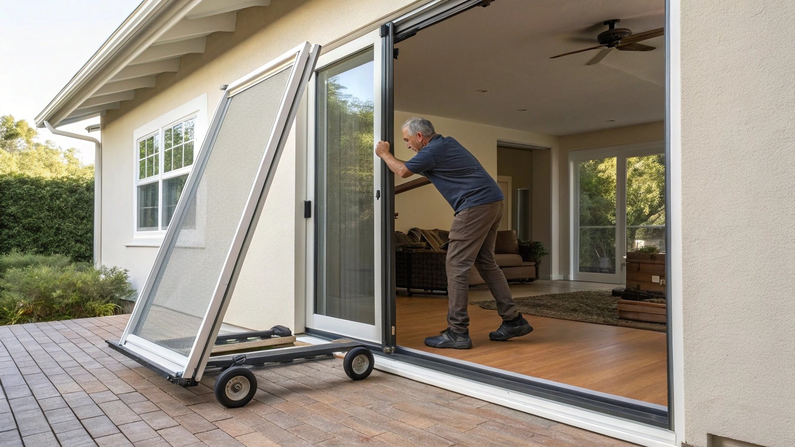 screen door wheel replacement
