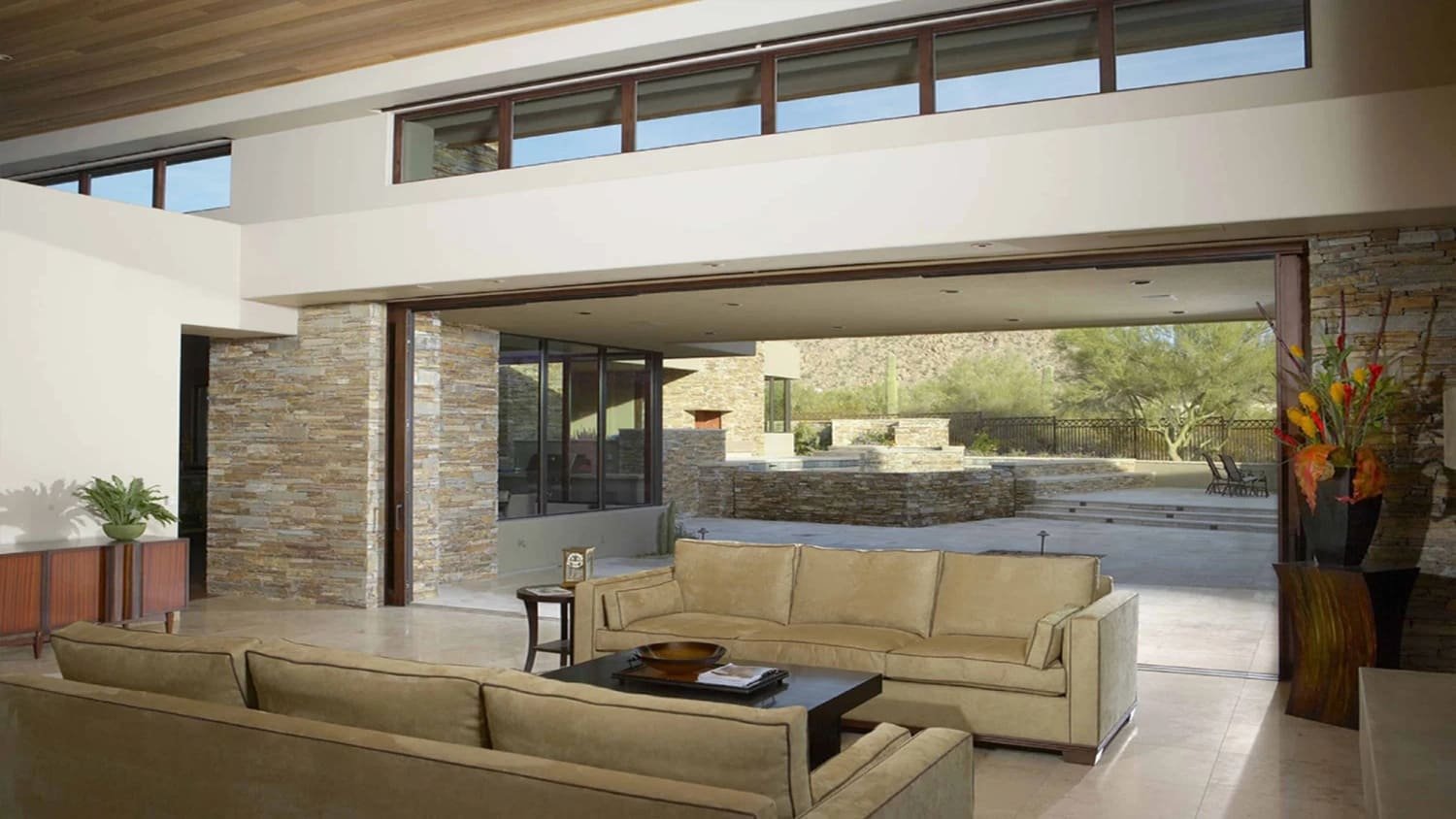 hidden sliding door mechanism