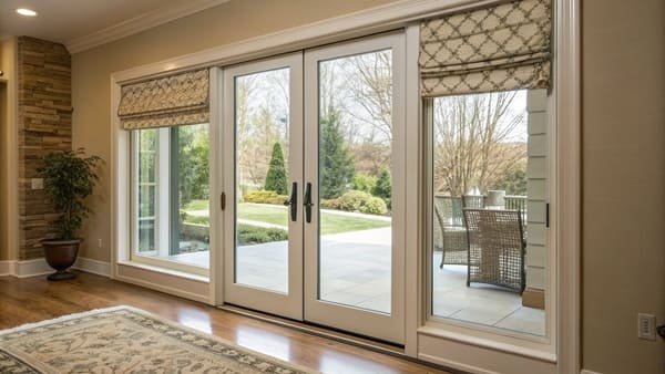 Icons representing security, access, privacy, weather, and style.