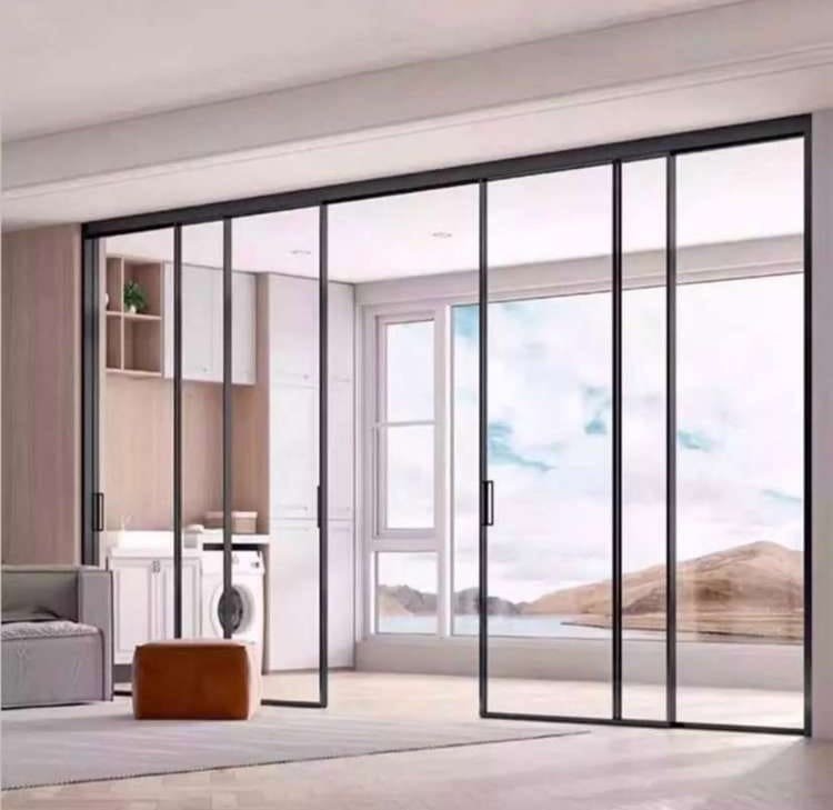 A diagram showing the best uses for each door material: budget, durability, style.