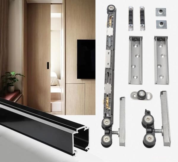 A sleek, modern soft-close hinge mechanism.