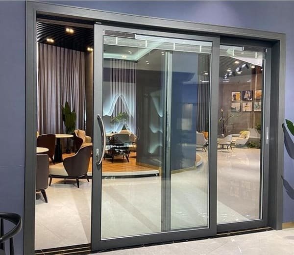 A graph showing cost savings over time from energy-efficient doors