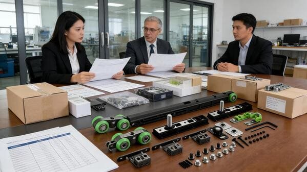 an invoice showing costs for custom packaging