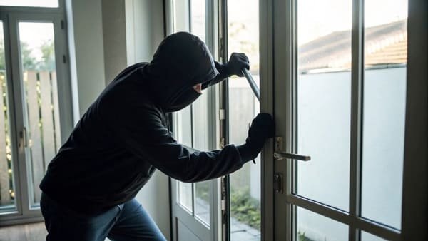 a diagram showing how a sliding door can be lifted off its track