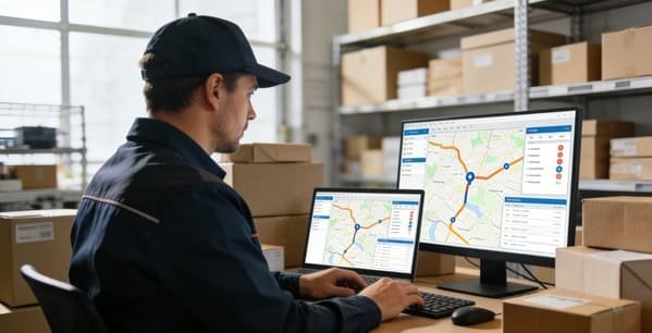 A calendar with highlighted dates showing a production and shipping timeline.