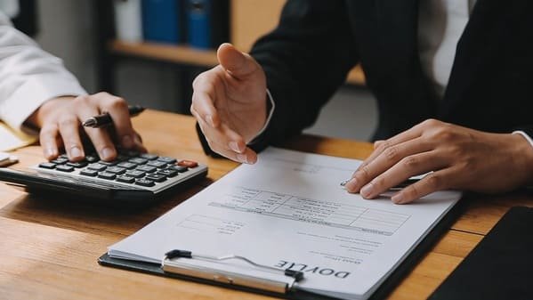 Exploded view diagram of a glass sliding door hardware system