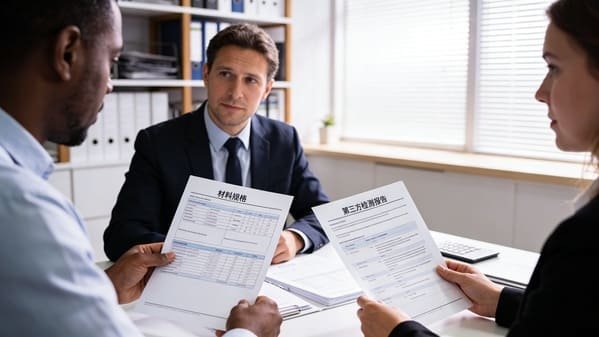 EU and US flags with a compliance checkmark